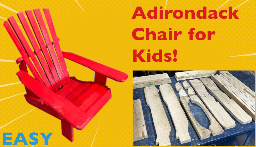 Adirondack chair for kids